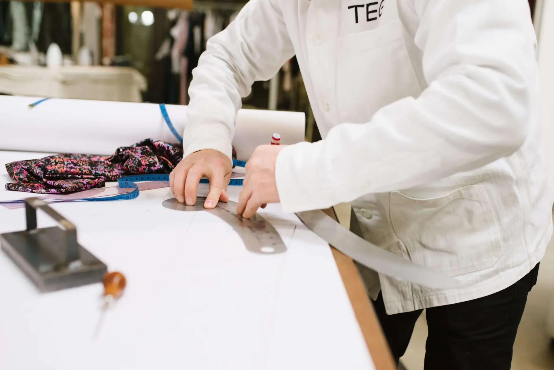 High-end garment manufacturing for established luxury designers at TEG Los Angeles